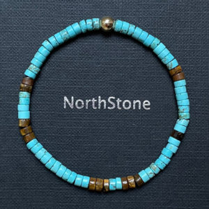 pulsera-hombre-northstone-indian-turquoise-brown