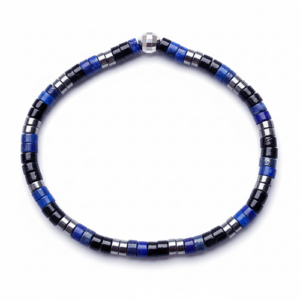 pulsera heishi boxer blue500